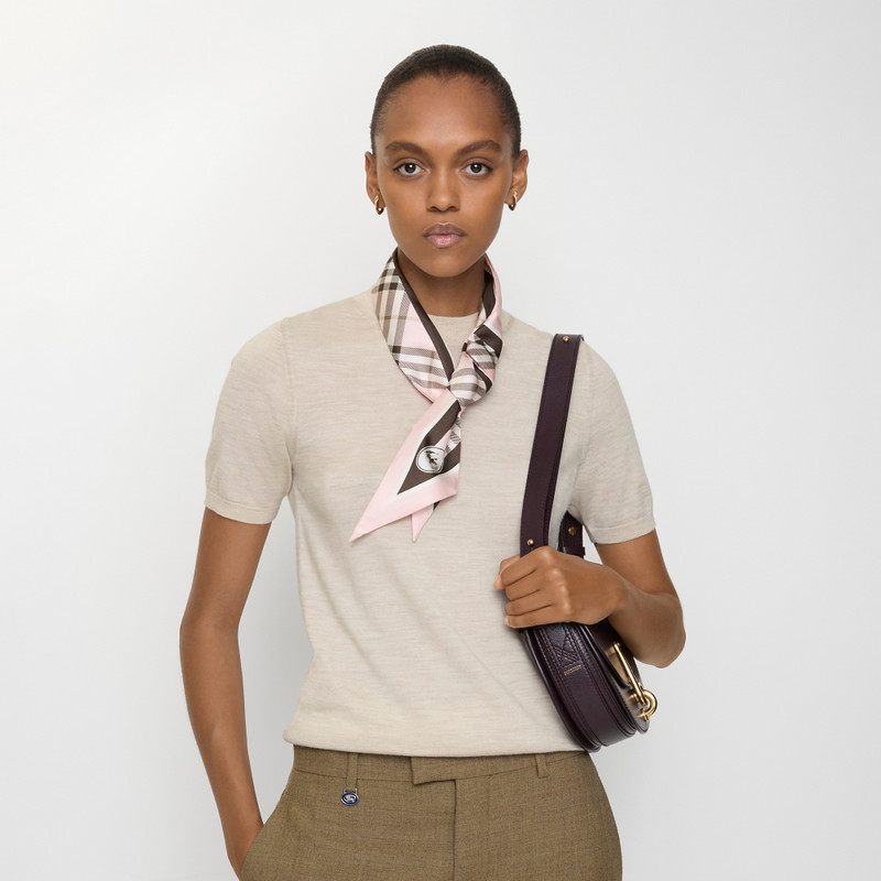Burberry Skinny Check Silk Scarf outlook