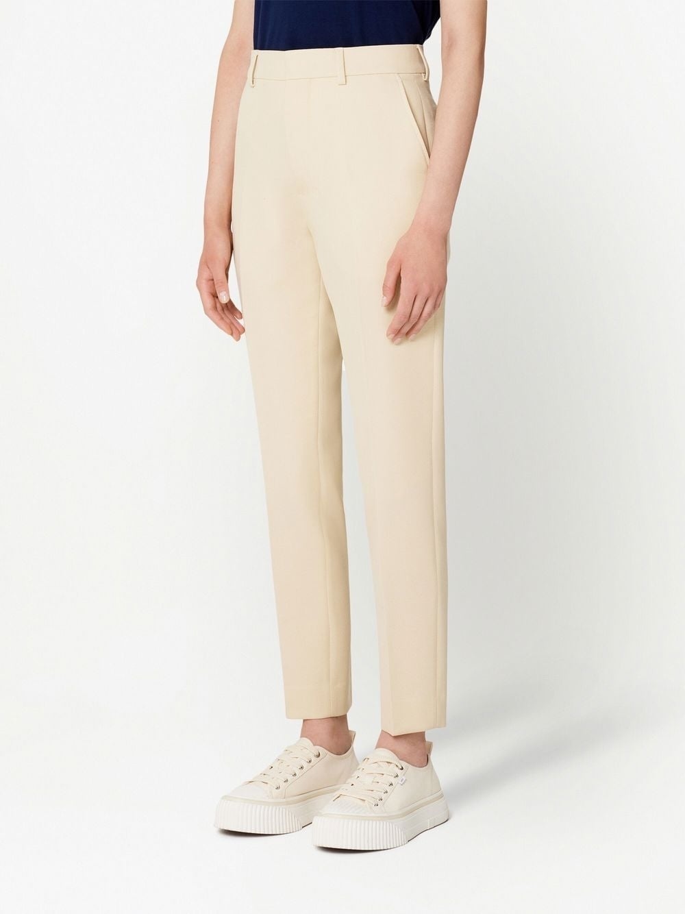 high-waist tailored trousers - 3