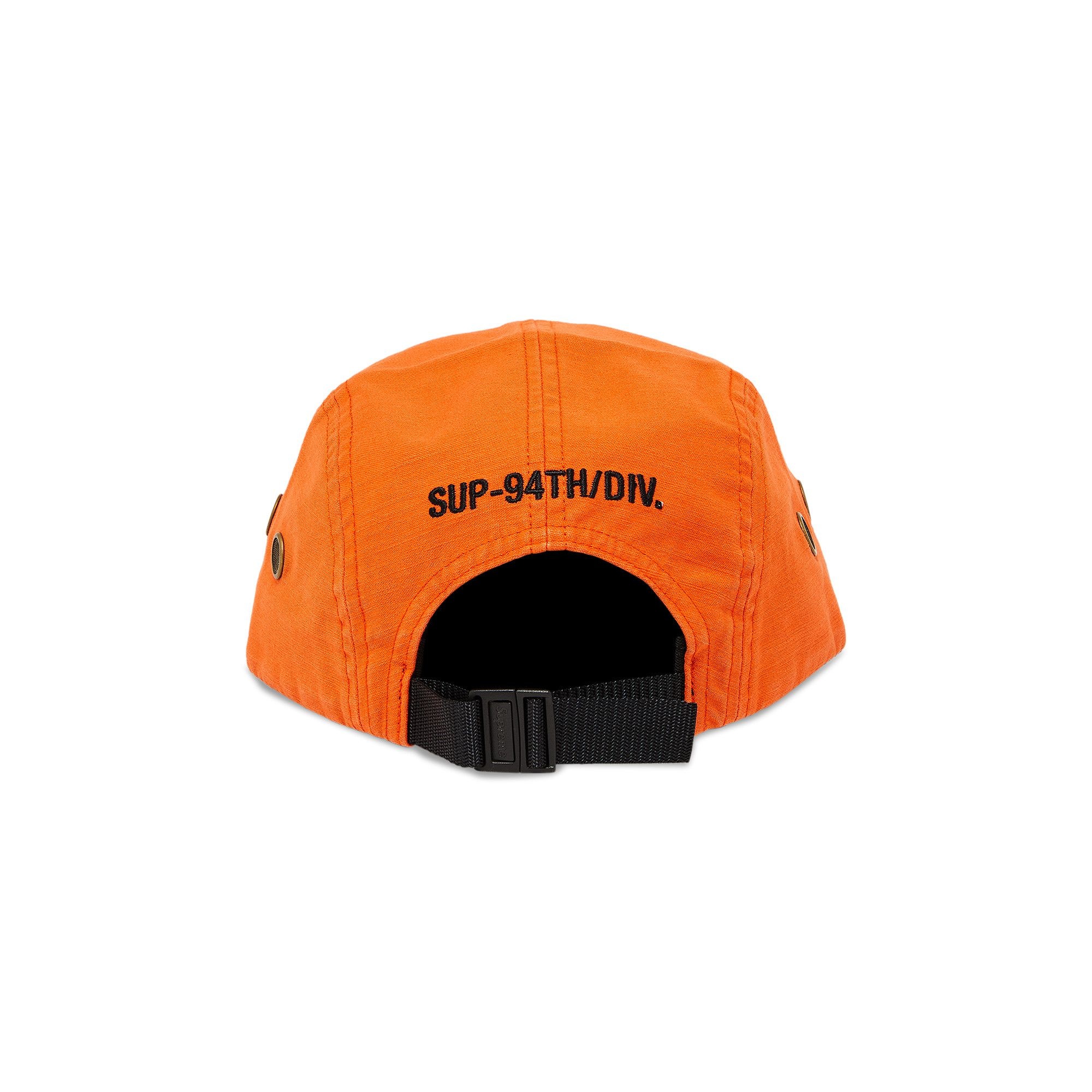 Supreme Military Camp Cap 'Orange' - 4