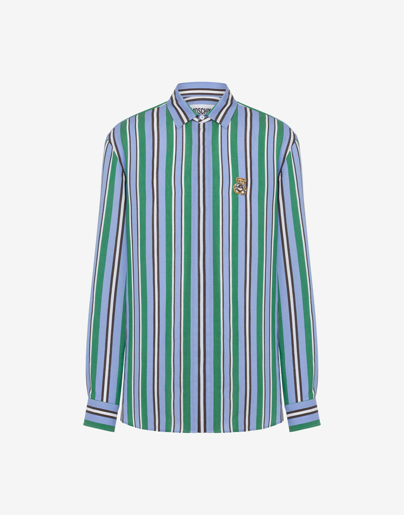 STRIPES LIGHTWEIGHT CANVAS SHIRT 1