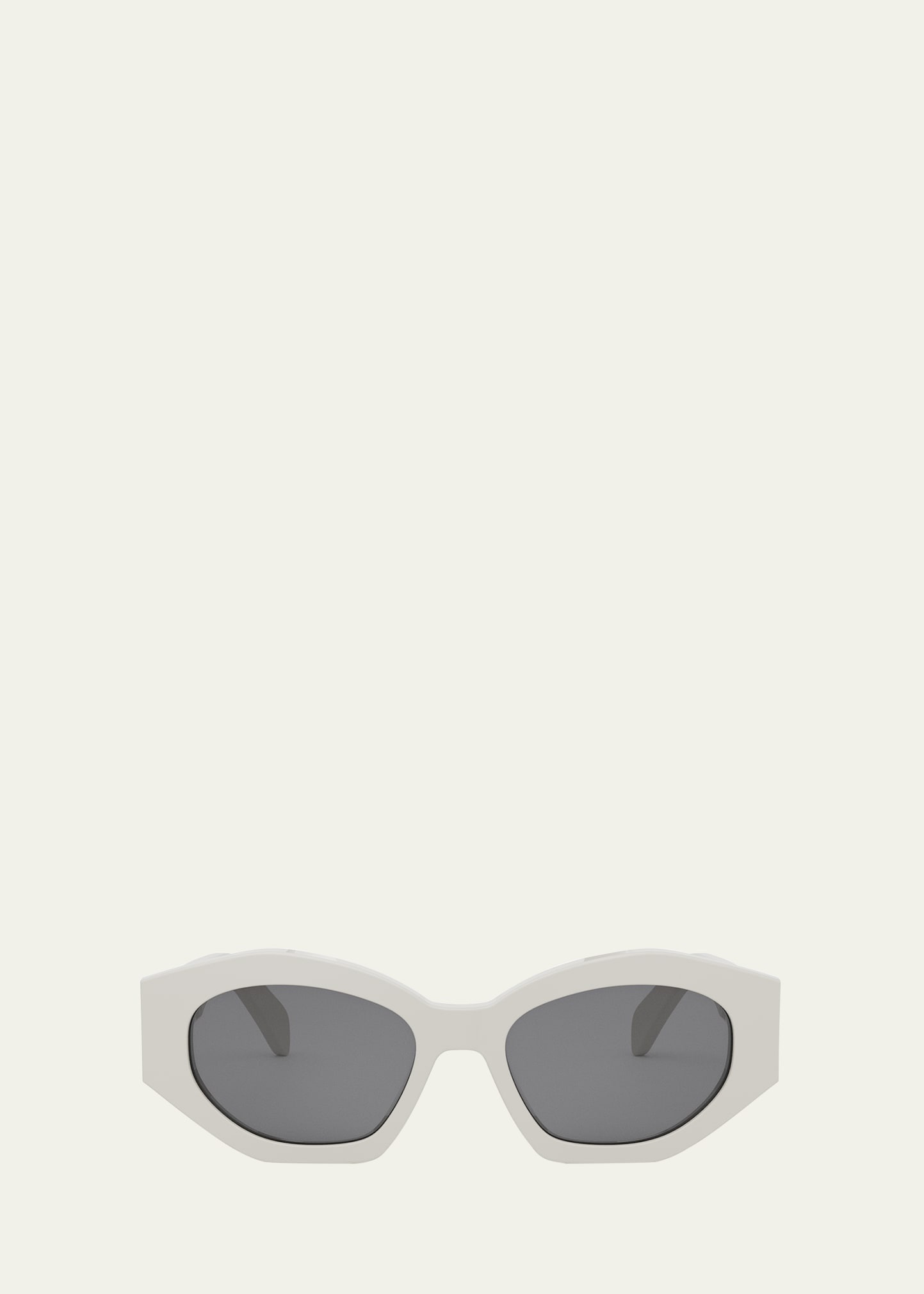 Triomphe Acetate Oval Sunglasses - 1