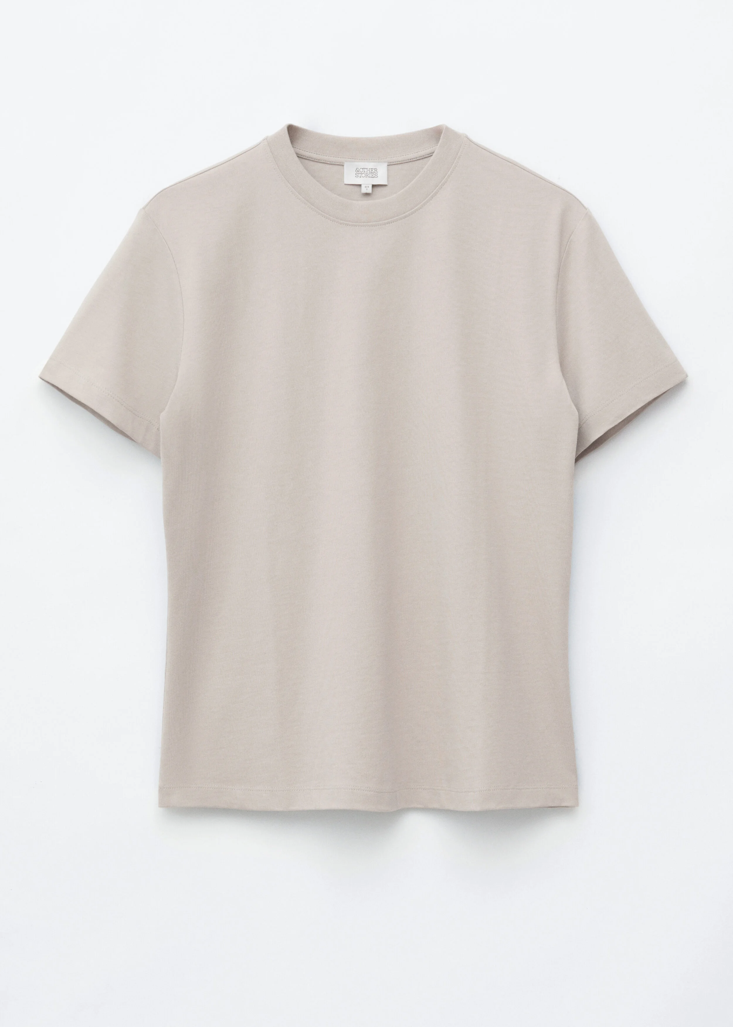 Cotton Crew-Neck T-Shirt - 1