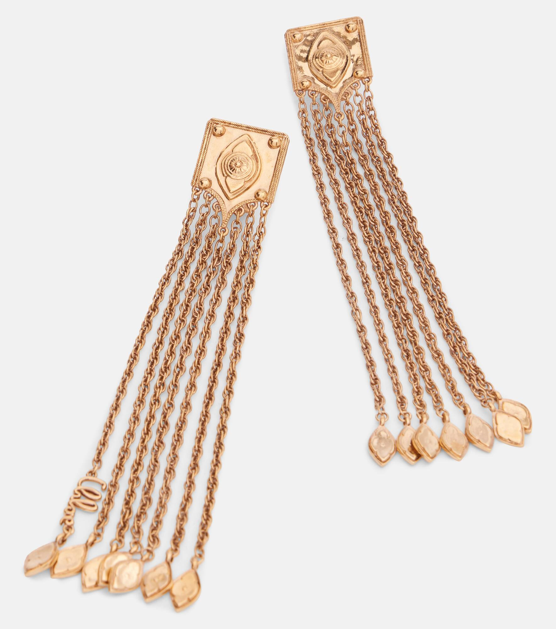 Chloé Amulet drop earrings - 4