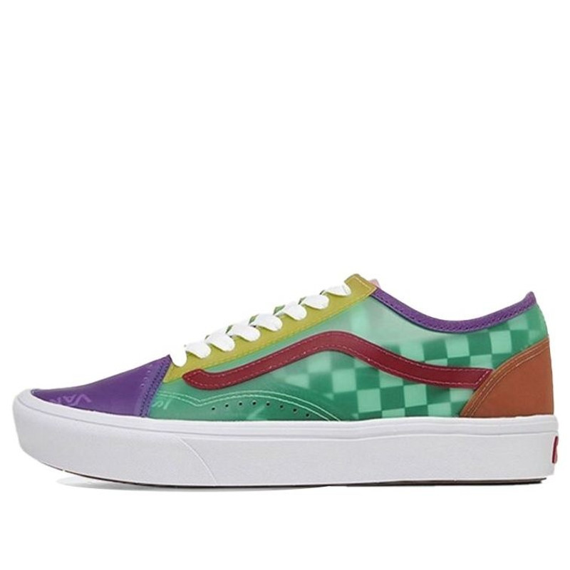 Vans COMFYCUSH SLIP-SKOOL (J@ZZ) Deep 'Green Purple' VN0A4P3E2R8 - 1