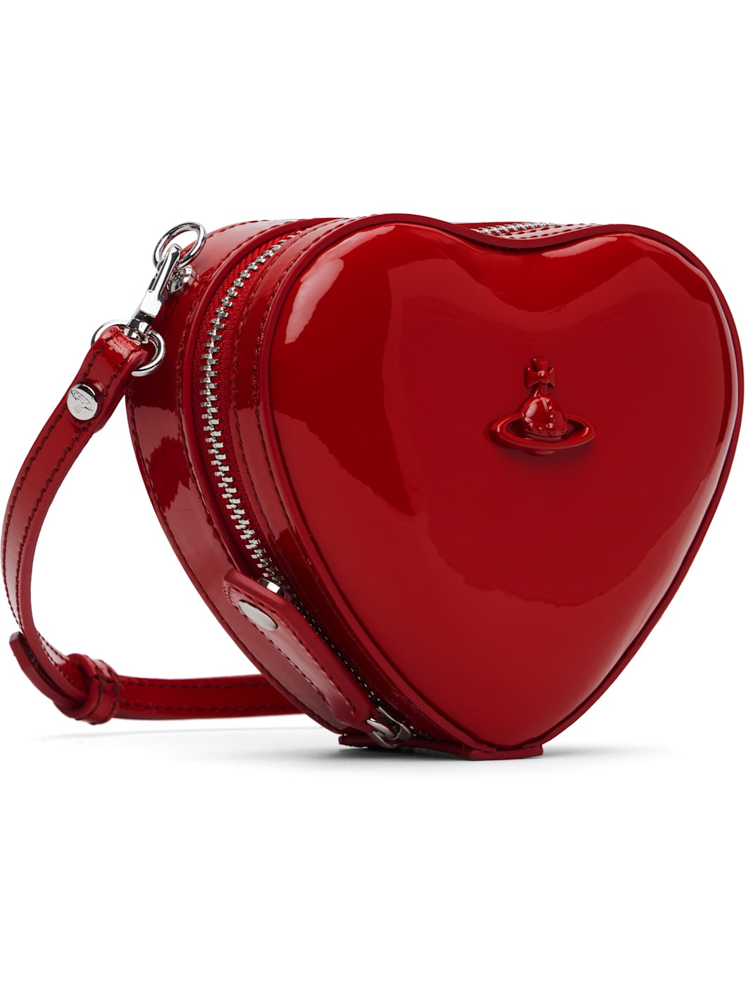 Red Mini Heart Crossbody Bag - 2