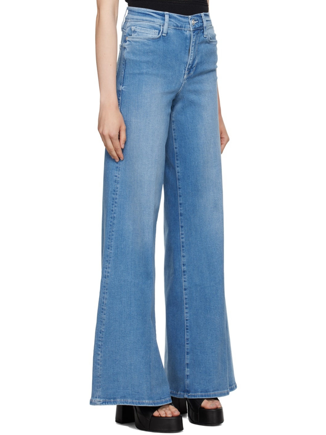 Blue 'Le Palazzo' Jeans - 2