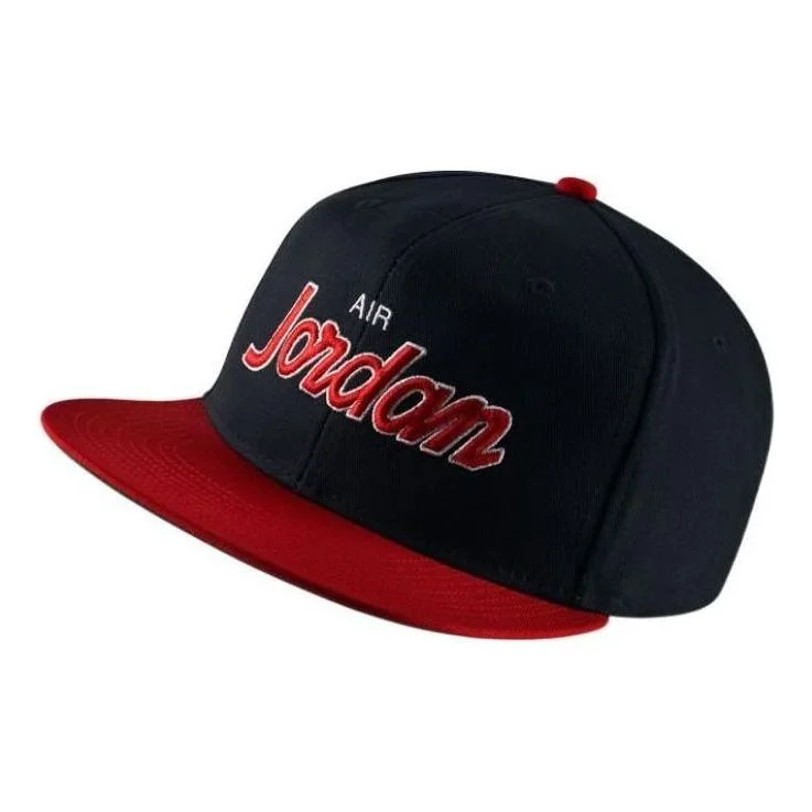Air Jordan Pro Script Cap 'Black Red' AV8448-010 - 1