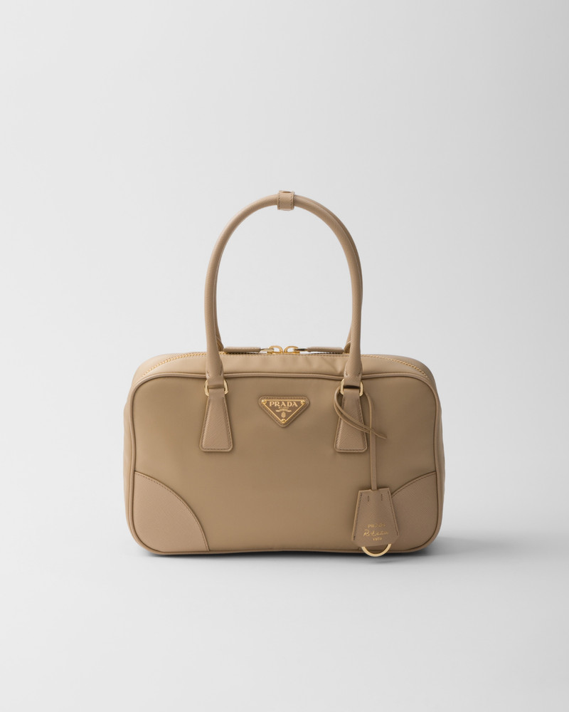 Prada Re-Edition 1978 medium Re-Nylon and Saffiano leather two-handle bag 1