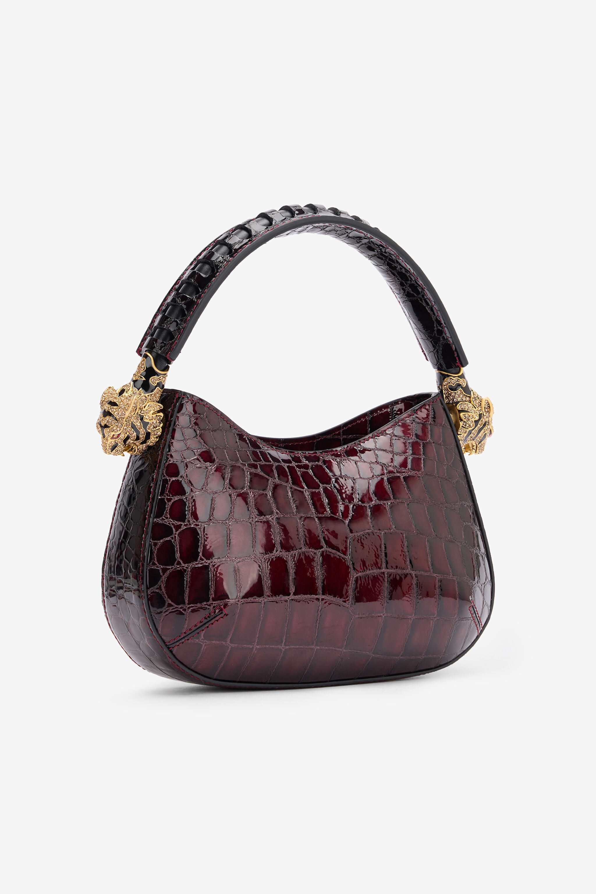 Roar Bag With Crocodile Print - 5