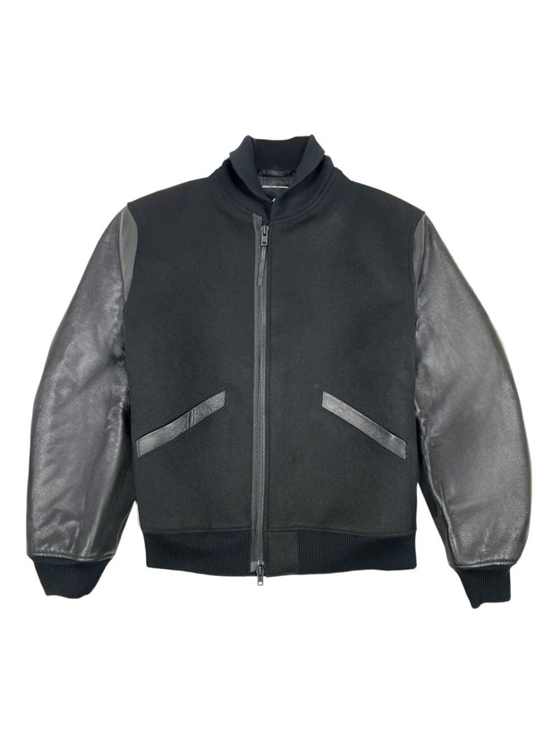 x Yohji Yamamoto ribbed bomber jacket 1