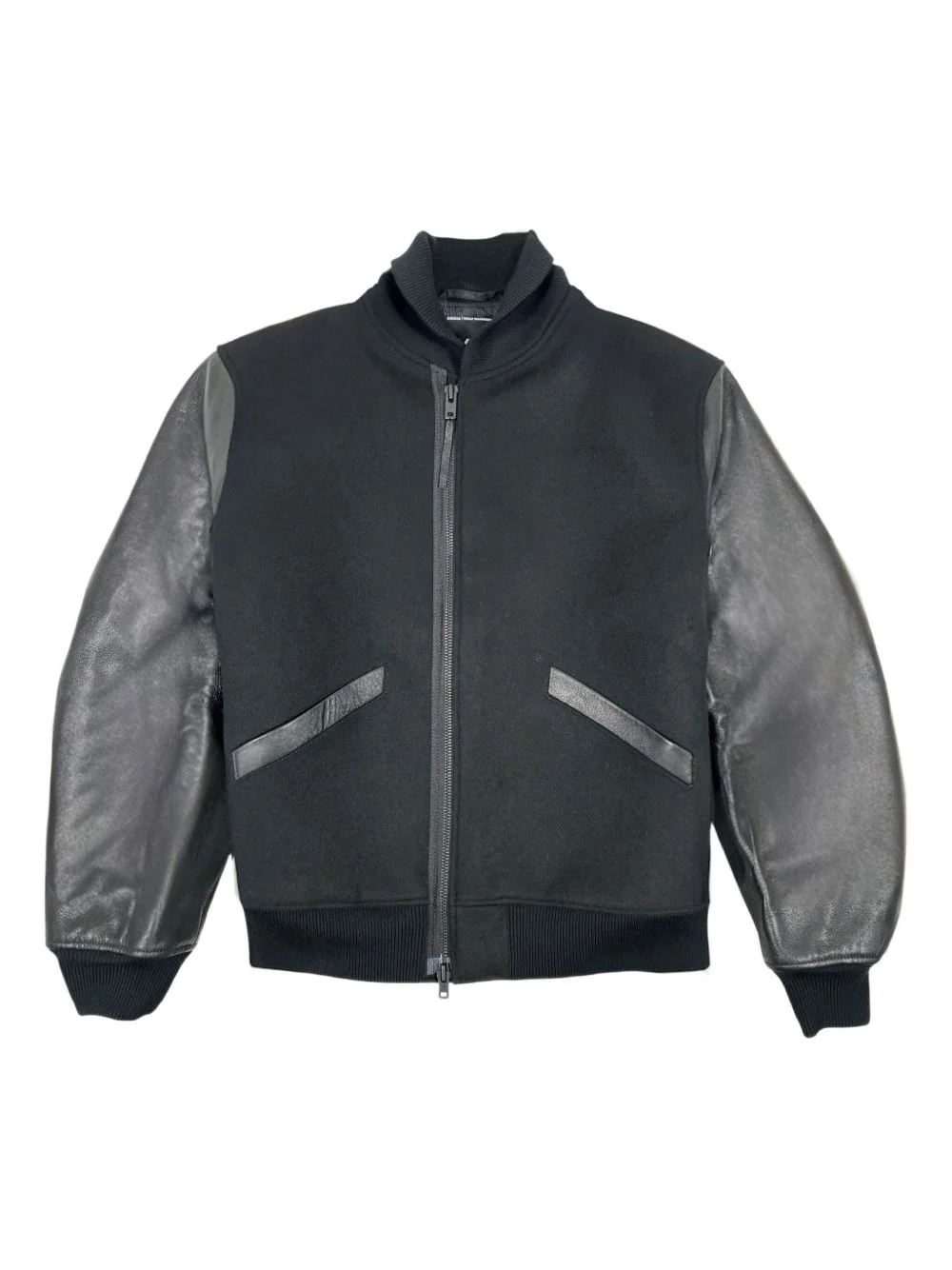 x Yohji Yamamoto ribbed bomber jacket - 1