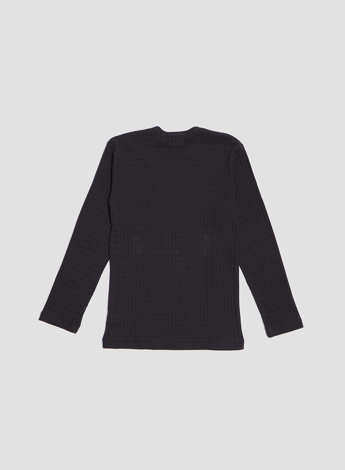 Jelado Bronx Henley Neck Tee Smoke Black - 4