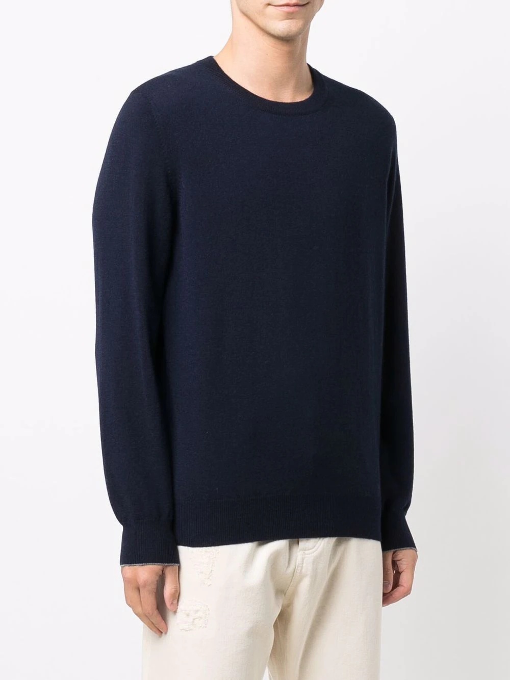 crew-neck cashmere jumper - 3