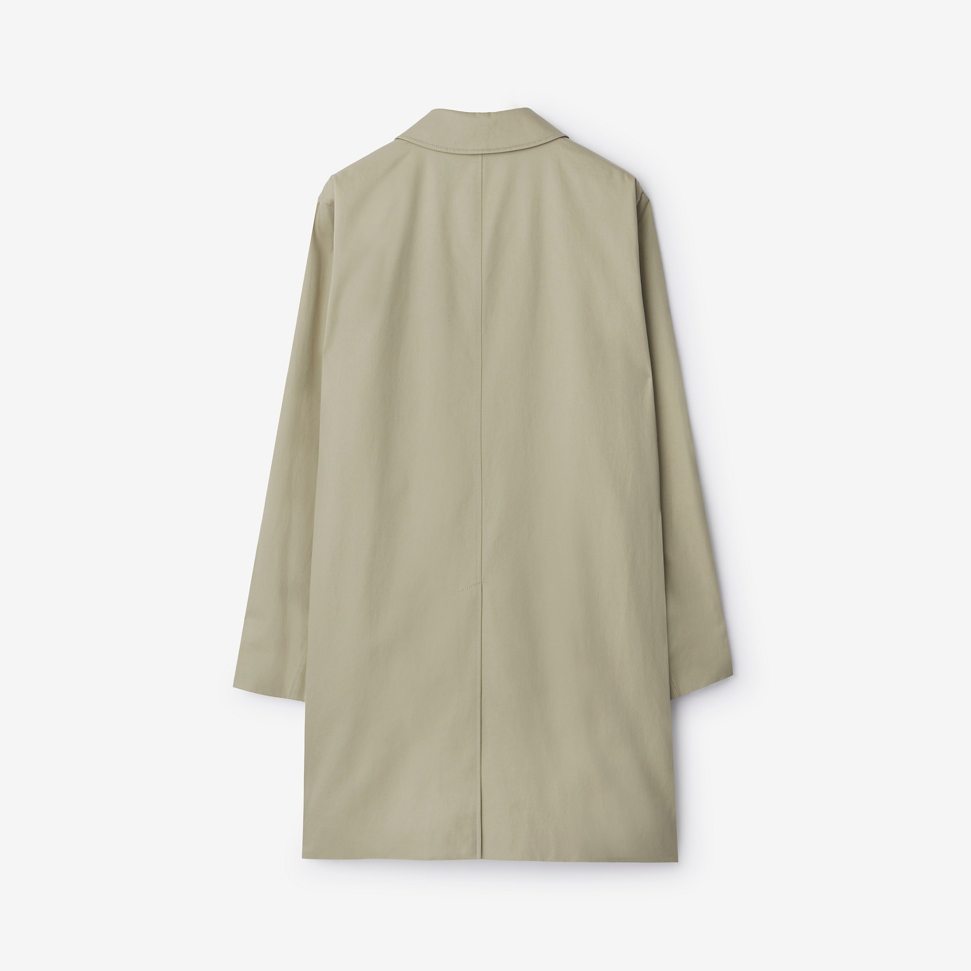 Long Gabardine Car Coat - 6