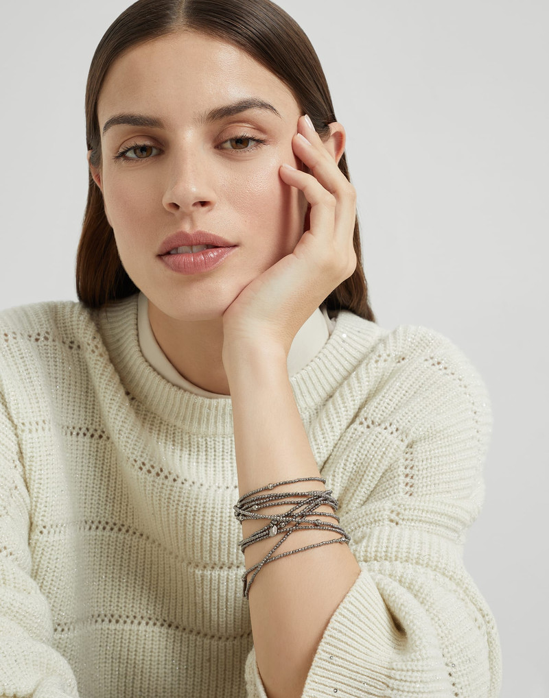 Sterling silver wrap bracelet 3