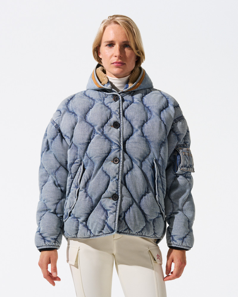 PERFECT MOMENT Denim Liner Jacket outlook