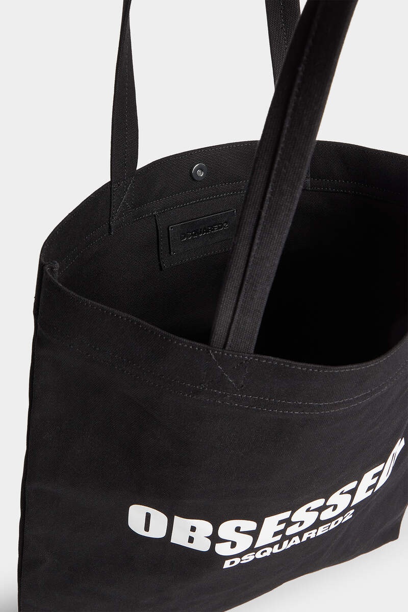 OBSESSED2 CANVAS SHOPPER - 5