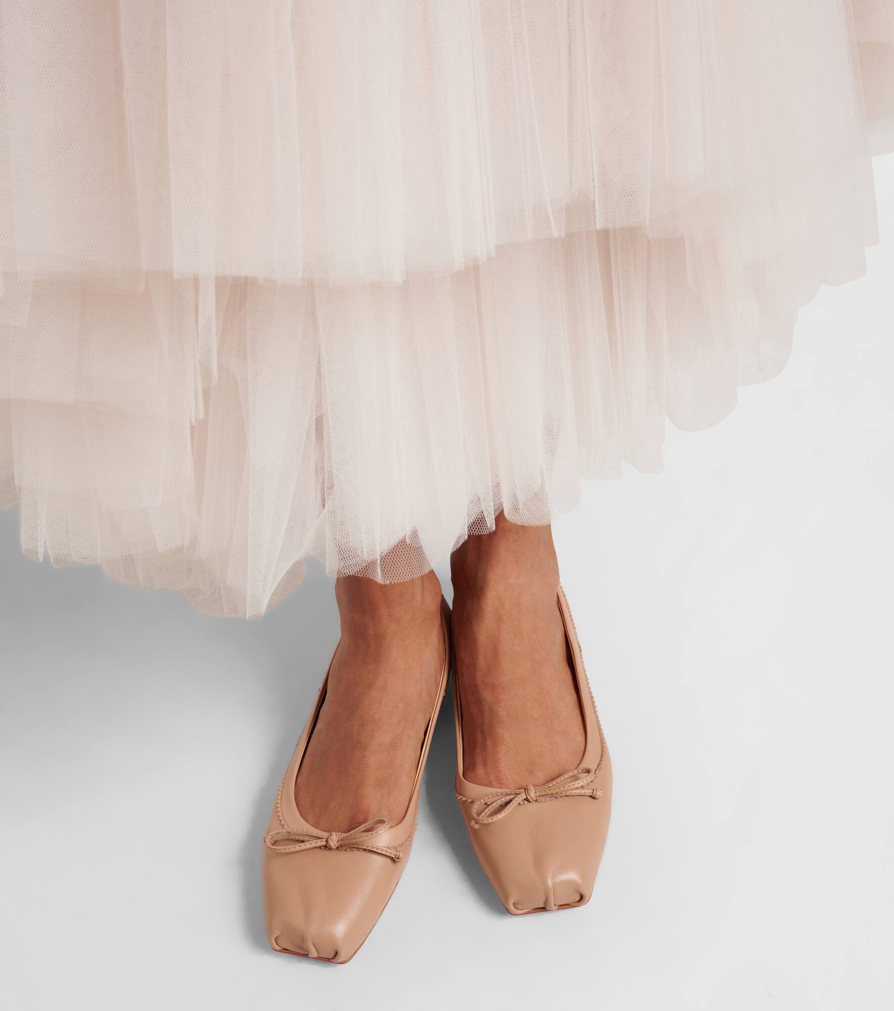 Mamadrague leather ballet flats - 7