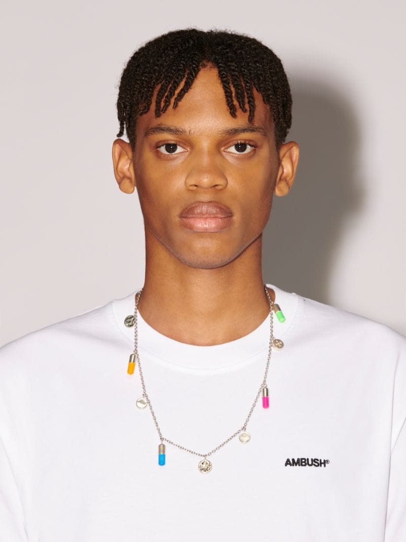 Multi Pill Charm Necklace - 2