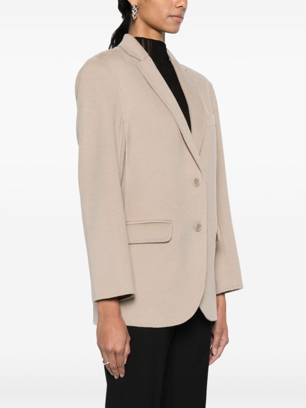 Quinn wool-cashmere blazer - 3