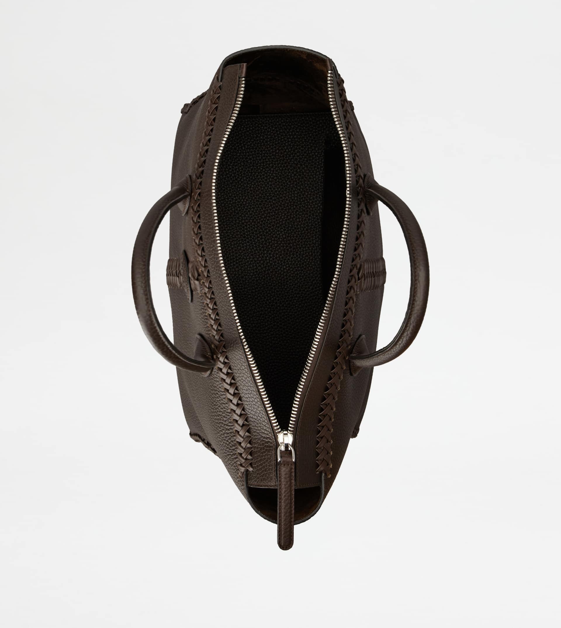 TOD'S DI BAG IN LEATHER LARGE - BROWN - 6