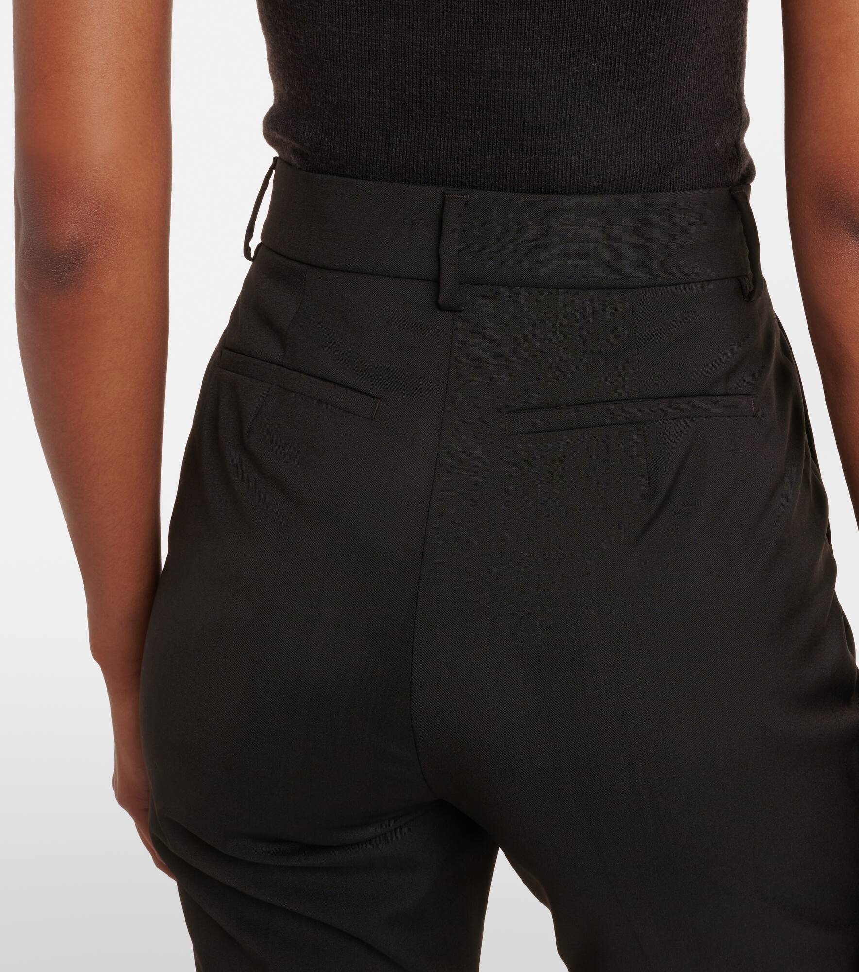 Hangar virgin wool flared pants - 6