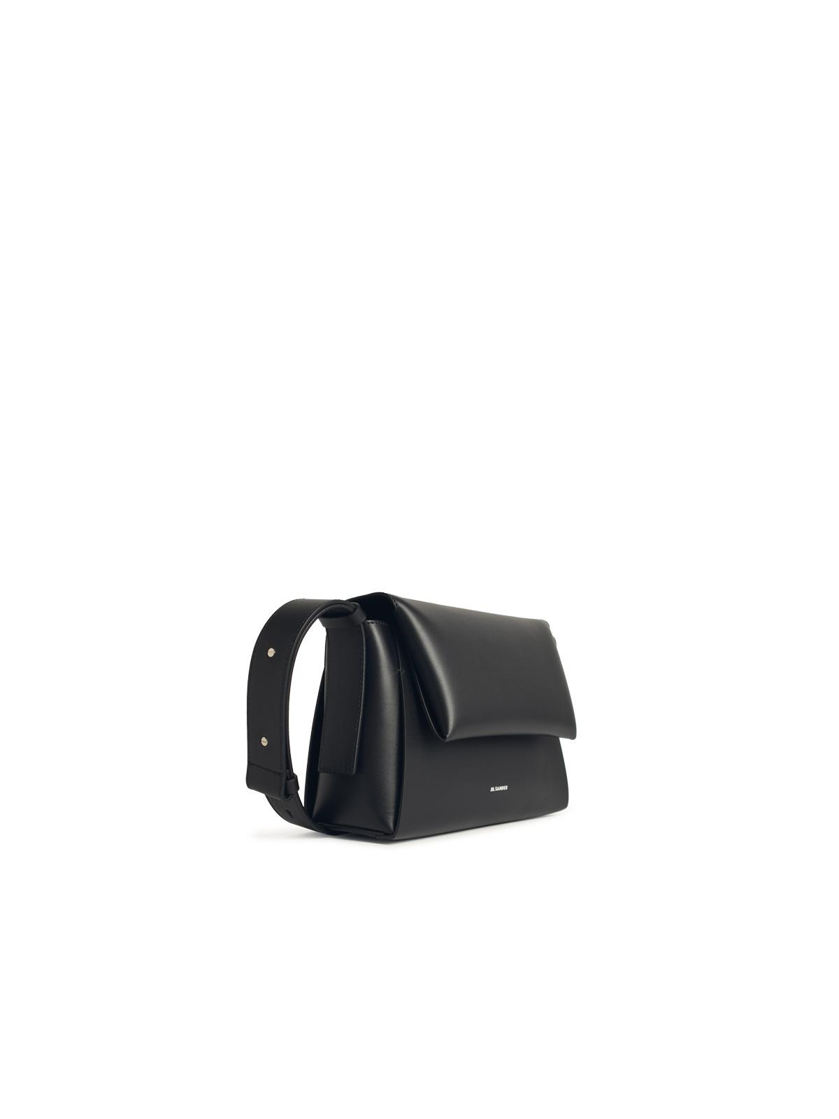 Jil Sander Small 'Messenger' Black Leather Bag Women - 2