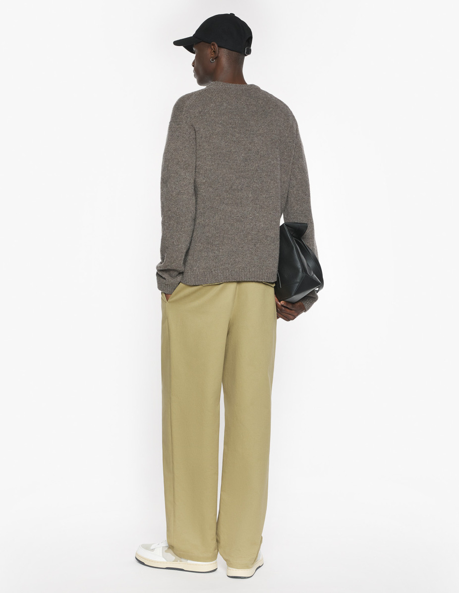 DRESSED FOX INTARSIA WOOL JUMPER - 5