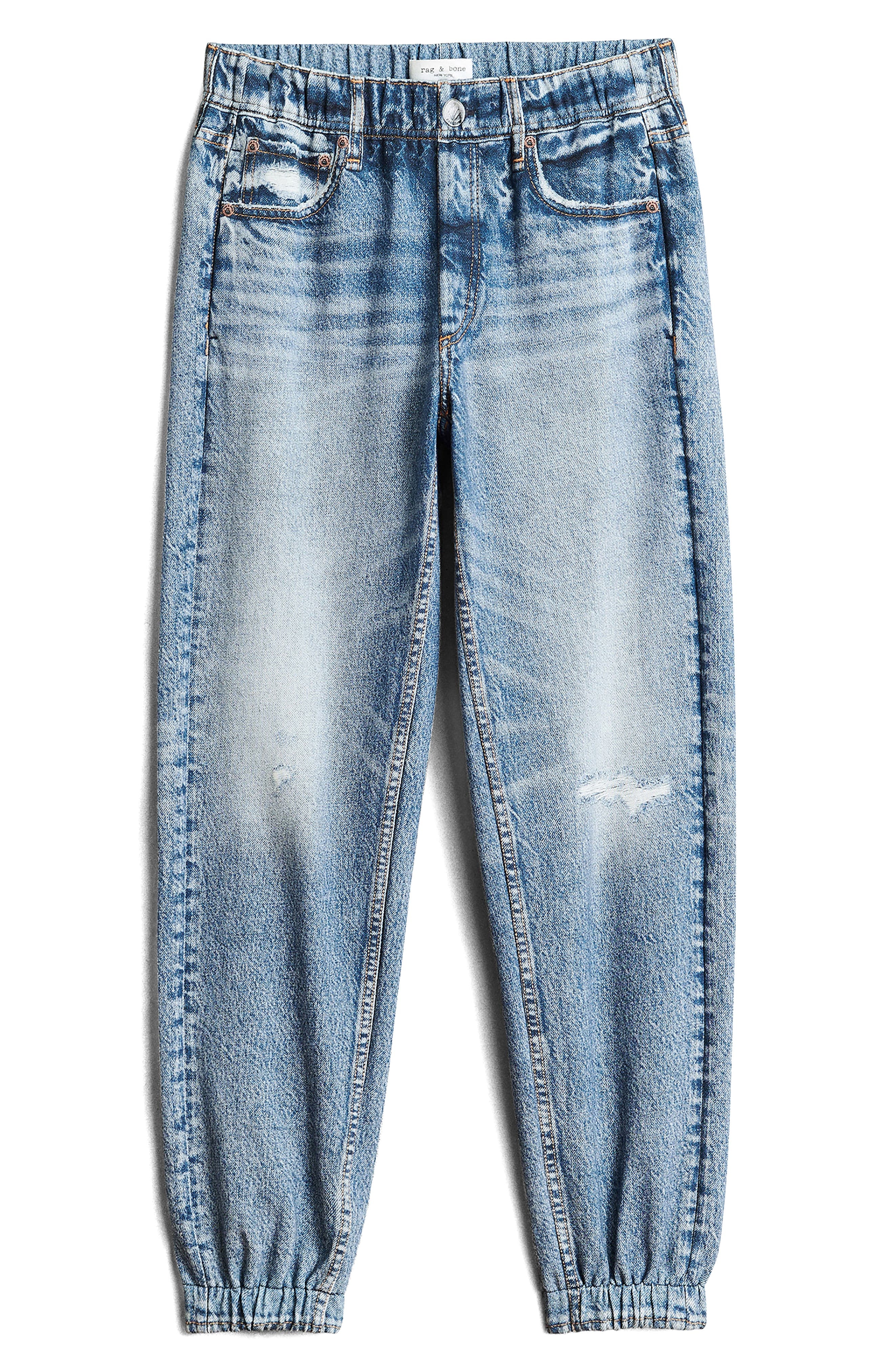 rag & bone Miramar Cotton Terry Jogger Sweatpant Jeans in Lynn at Nordstrom - 4