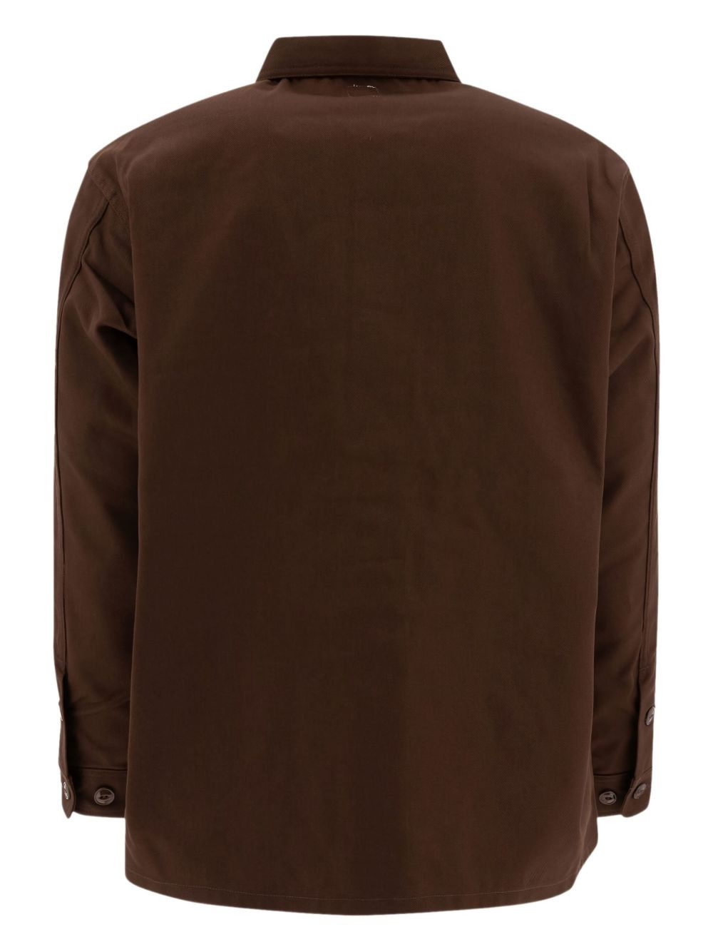 button-down chest-pocket shirt jacket - 2