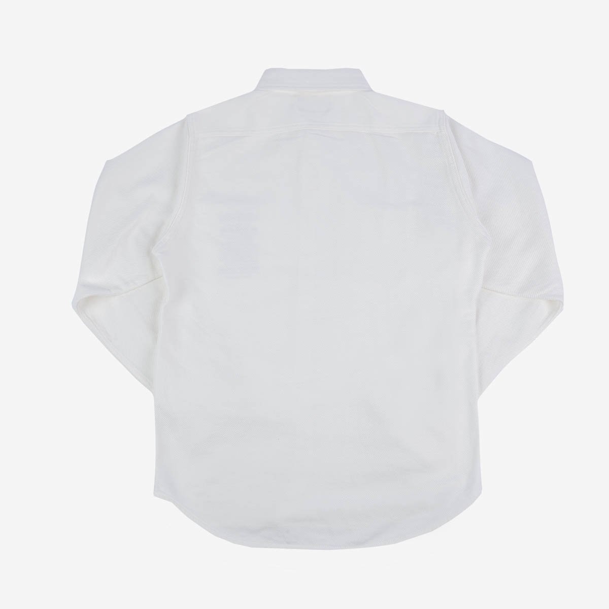 IHSH-279-WHT 7oz Soft Flannel Work Shirt - White - 5