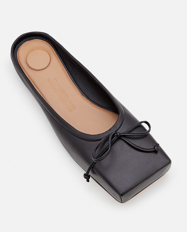 JACQUEMUS LES MULES PLATES SABOT BALLET FLATS | biffi
