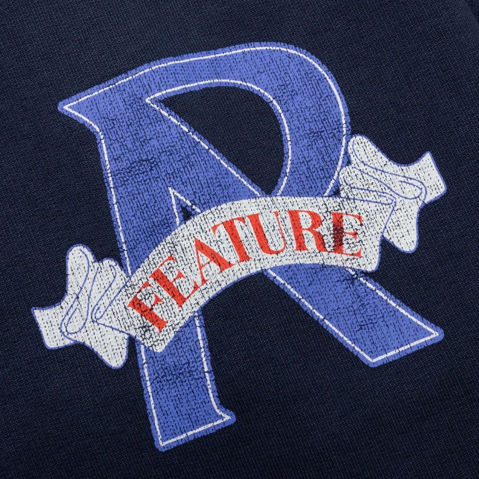 FEATURE X REPRESENT CHAMPIONS HOODIE - MIDNIGHT NAVY - 5