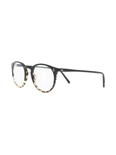 Oliver Peoples O' Malley round frame glasses outlook