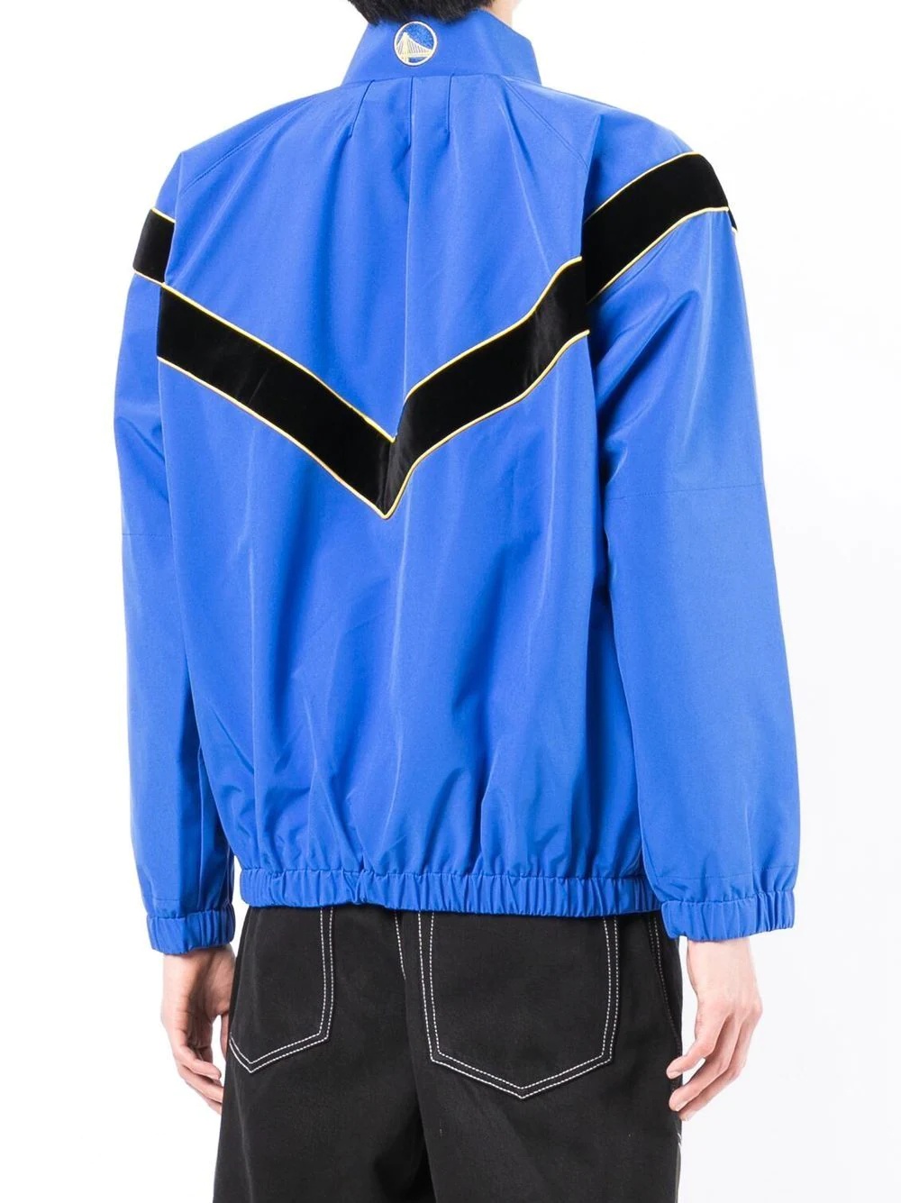 Warriors contrast stripe track jacket - 4