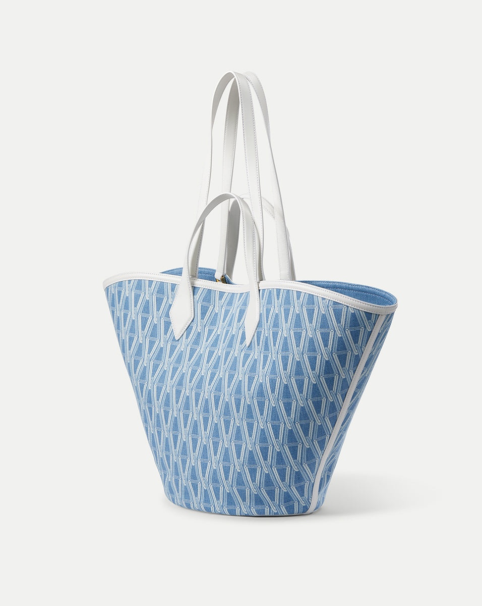 LARGE V-LINK TOTE - 5