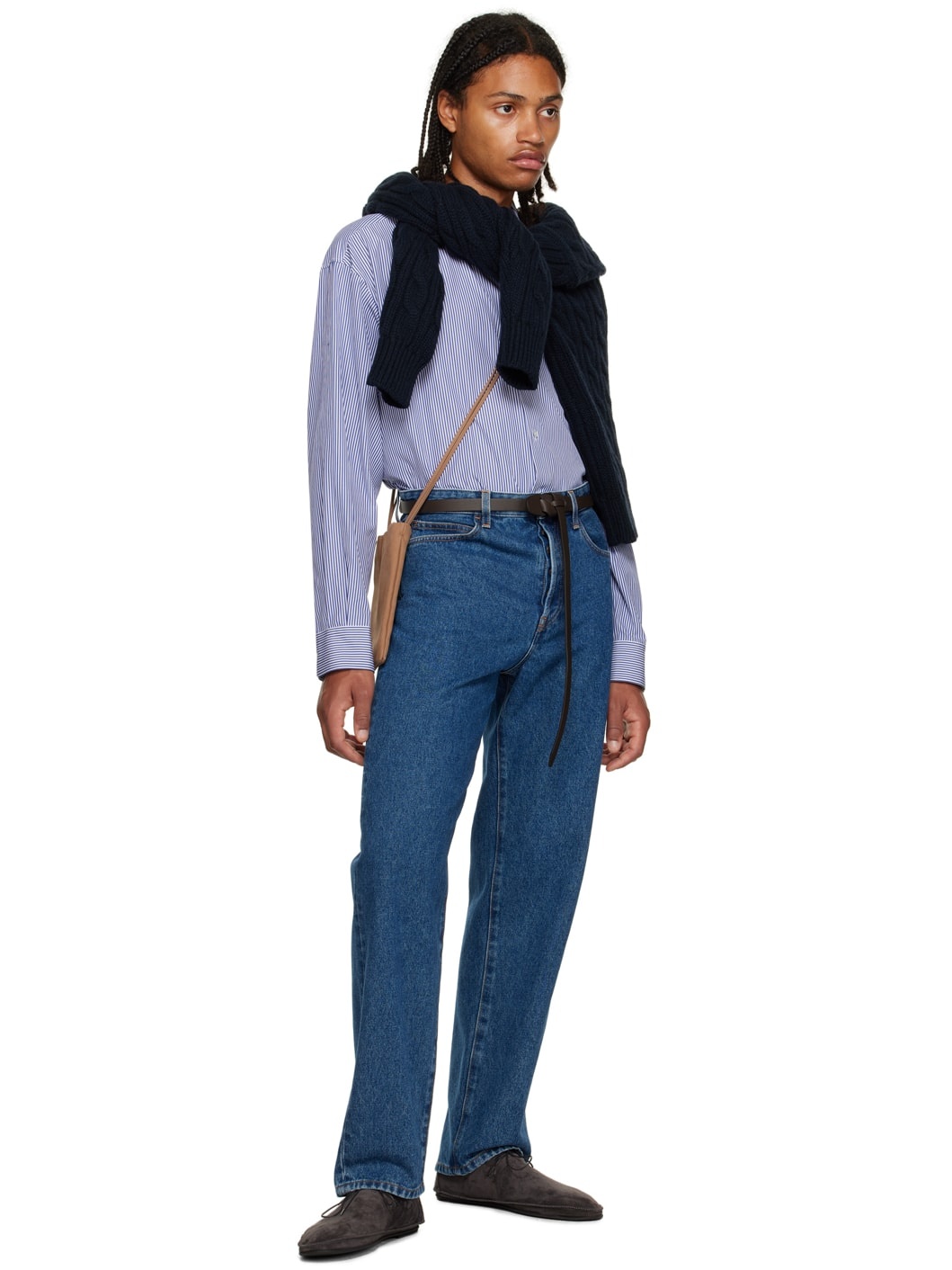 The Row Indigo Morton Jeans