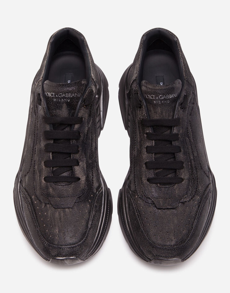 Craquelé calfskin Daymaster sneakers - 4