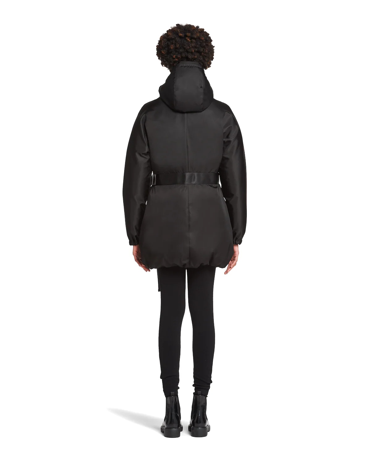 Re-Nylon Gabardine down coat - 4