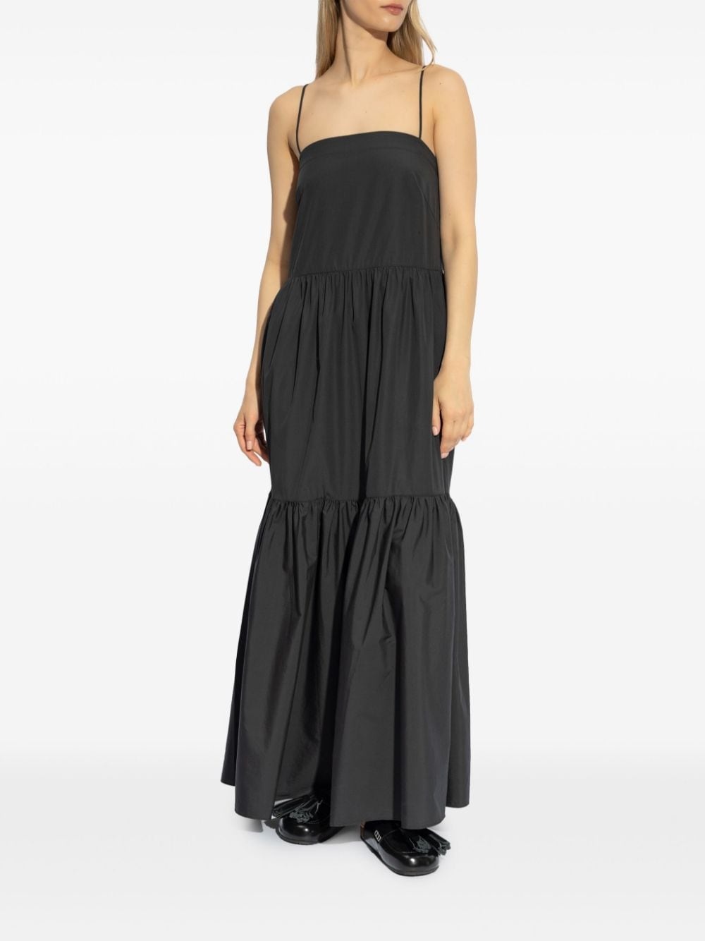 Saige poplin-texture cotton dress - 3