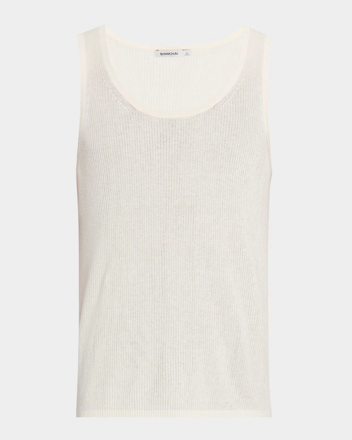 Men's Ribbed Tank Top - 1
