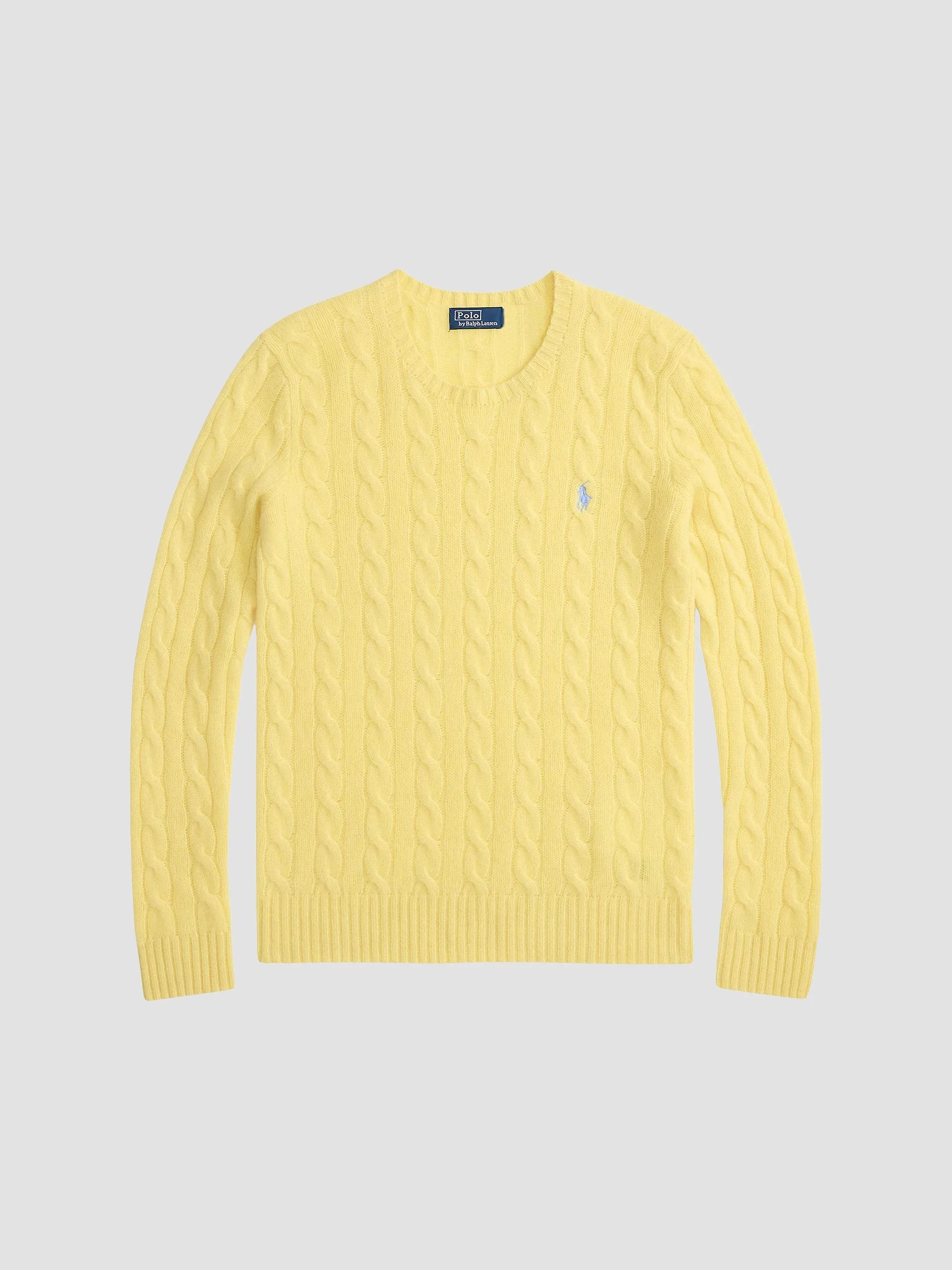 Women's Julianna Cable-Knit Wool-Cashmere Sweater - Fall Yellow - 1