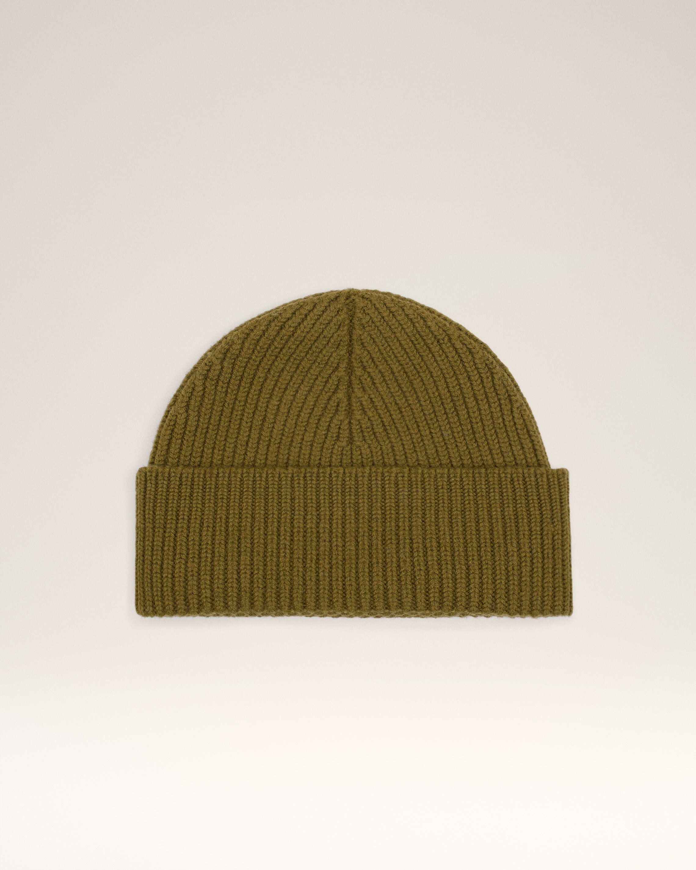 KHAKI WOOL AMI DE COEUR BEANIE - 4