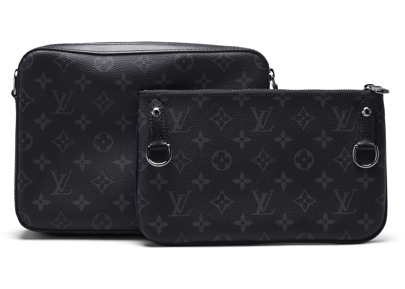 Louis Vuitton Trio Messenger Monogram Eclipse Reverse Gray - 2