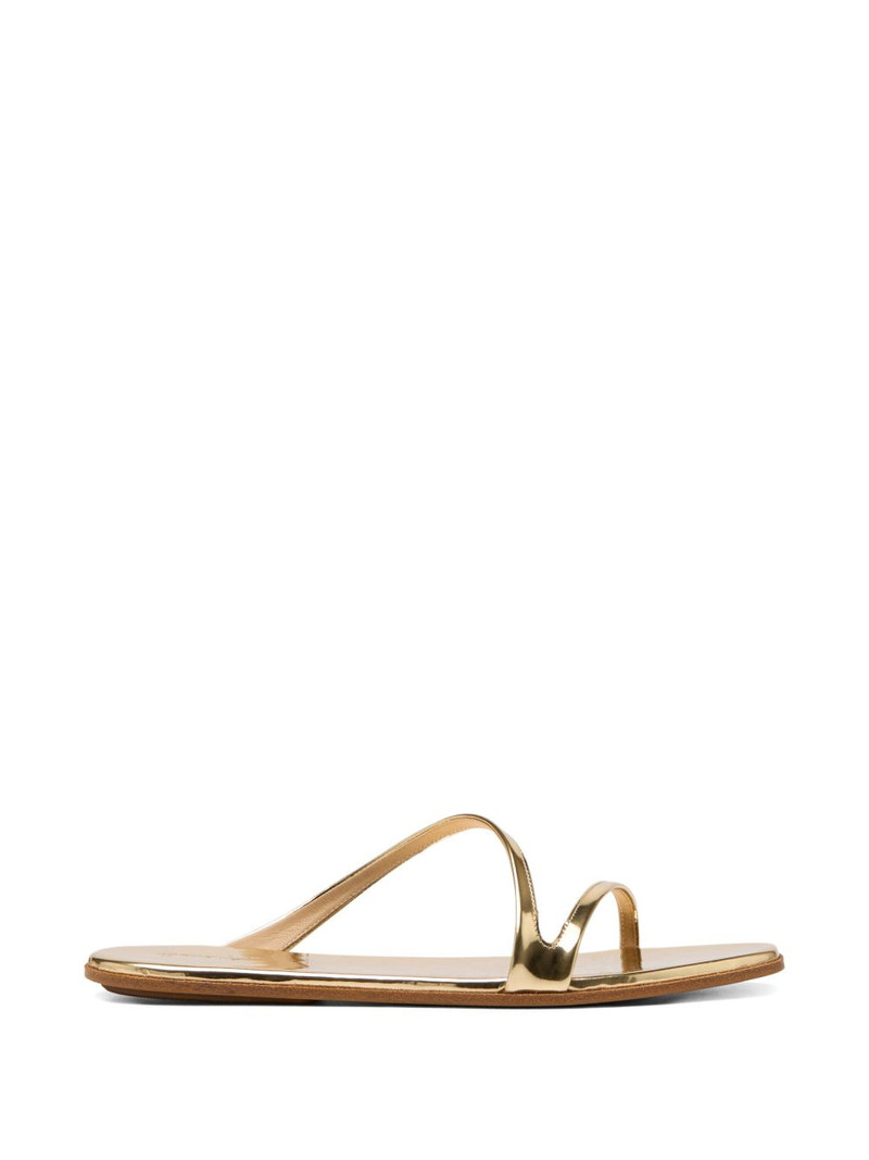criss-cross strap sandals 1