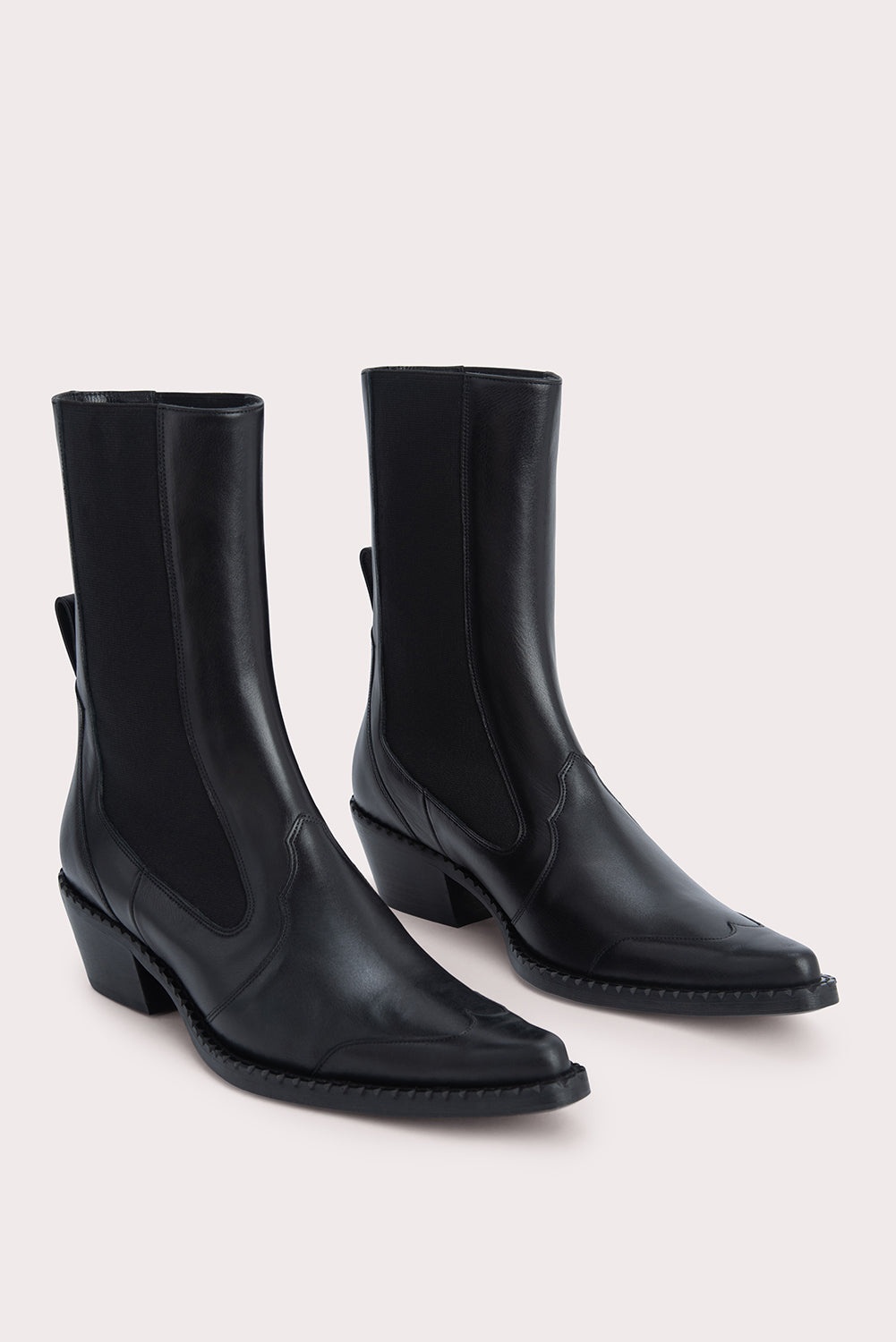 OTIS BLACK NAPPA LEATHER - 2