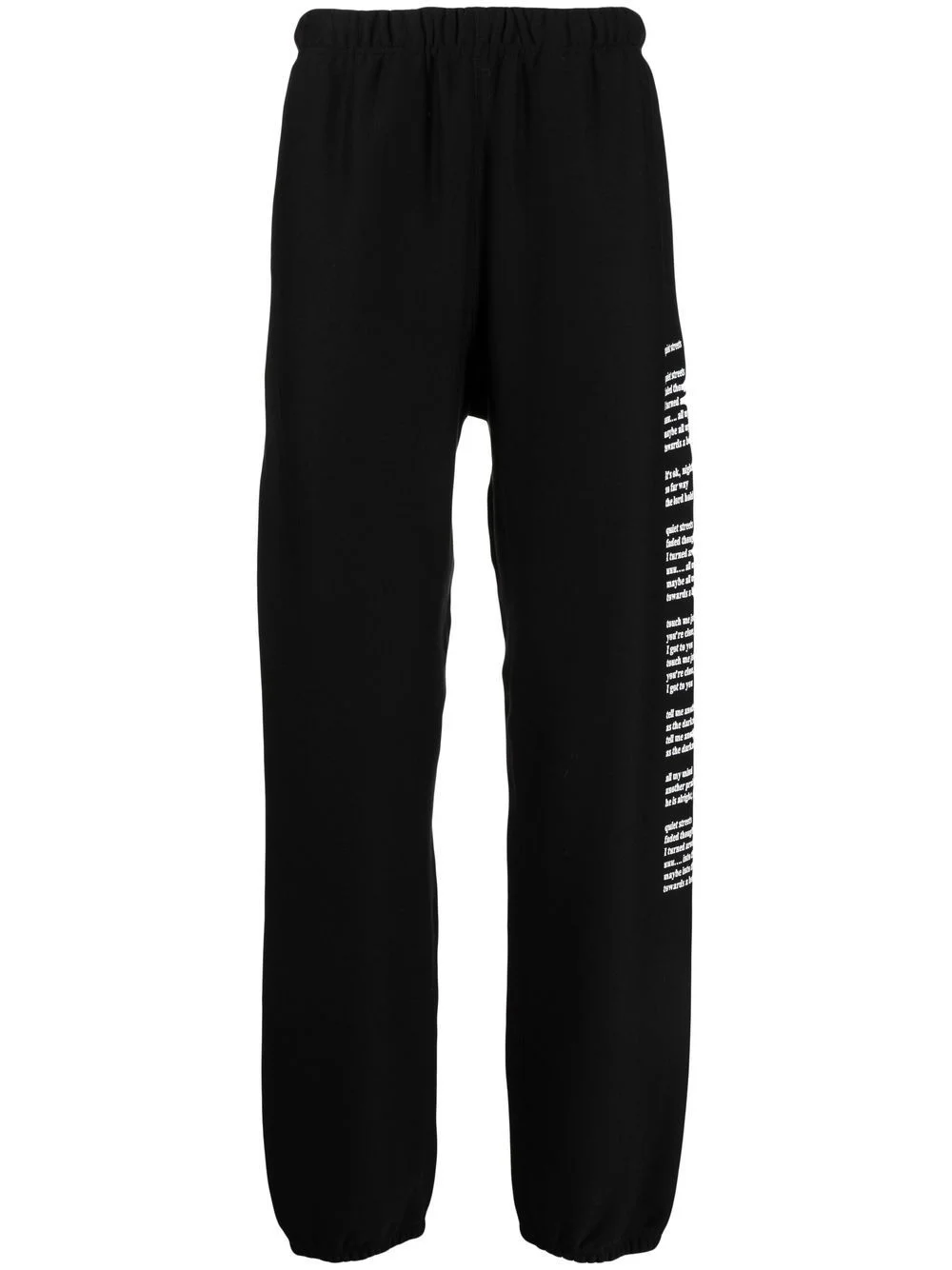 GRAPHIC-PRINT TRACK PANTS - 1