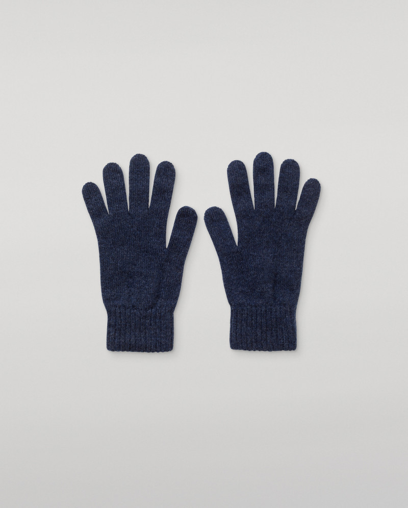 Patrick Navy Men's Cashmere Gloves 1