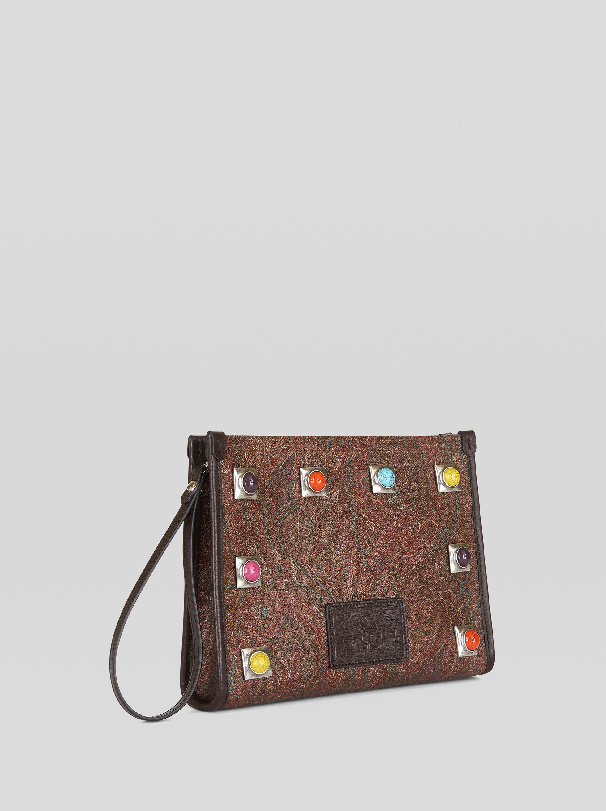 PAISLEY NÉCESSAIRE WITH MULTI-COLOURED STUDS - 5