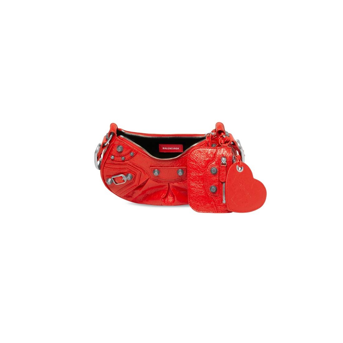 Women's Le Cagole Xs Shoulder Bag in Red - 8